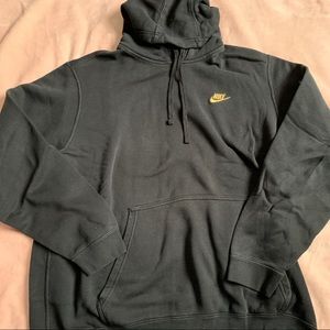 black and gold nike hoodie